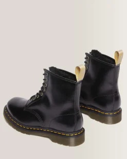 Outlet Vegan 1460 Borg Gevoerde Veterlaarzen UNISEX Nieuw Binnen|Trending Stijlen