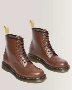 New Vegan 1460 Borg Gevoerde Veterlaarzen UNISEX Nieuw Binnen|Trending Stijlen