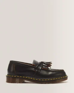 New Vintage Made in England Quilon Leren Tassel Loafers WOMENS Made In England|Nette Schoenen