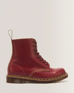 Outlet Vintage 1460 Quilon Leren Enkellaarzen ORIGINALS Made In England|Trending Stijlen
