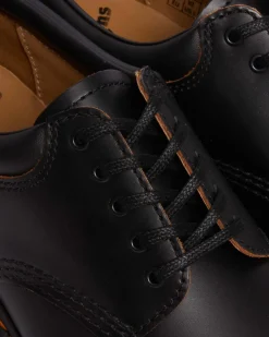 Outlet 8053 Vintage Smooth Leren Laarzen in Zwart UNISEX Heren Sale|Trending Stijlen
