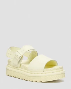 New Voss Hydro Leren Sandalen met Band WOMENS Platform Sandalen|Sandalen