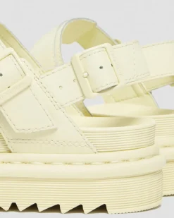 New Voss Hydro Leren Sandalen met Band WOMENS Platform Sandalen|Sandalen