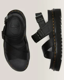 Sale Voss II Hydro Leren Sandalen met Band WOMENS Lichte Sandalen|Zwarte Sandalen