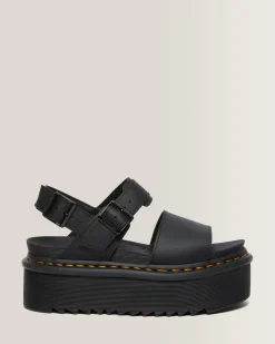 Flash Sale Voss Quad Leren Platform Sandalen met band WOMENS Lichte Sandalen|Platform Sandalen