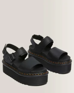 Flash Sale Voss Quad Leren Platform Sandalen met band WOMENS Lichte Sandalen|Platform Sandalen