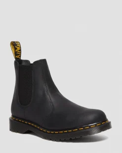 Flash Sale 2976 Waxed Volnerf Leren Chelsea Boots in Zwart WOMENS Nieuw Binnen|Trending Stijlen