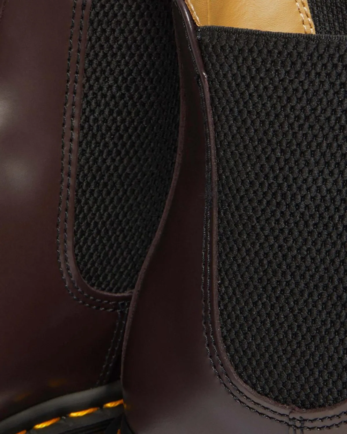 Flash Sale 2976 Yellow Stitch Smooth Leren Chelsea Boots TRENDING-STYLES-UK Originals|Trending Stijlen