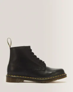 Sale 101 Yellow Stitch Smooth Leren Enkellaarzen WOMENS Enkellaarzen|Veterlaarzen