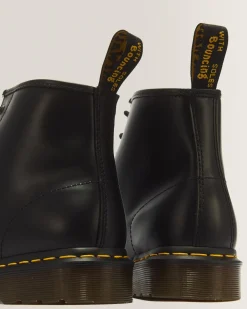 Sale 101 Yellow Stitch Smooth Leren Enkellaarzen WOMENS Enkellaarzen|Veterlaarzen