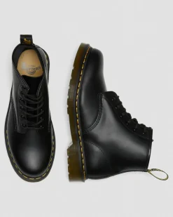 Sale 101 Yellow Stitch Smooth Leren Enkellaarzen WOMENS Enkellaarzen|Veterlaarzen